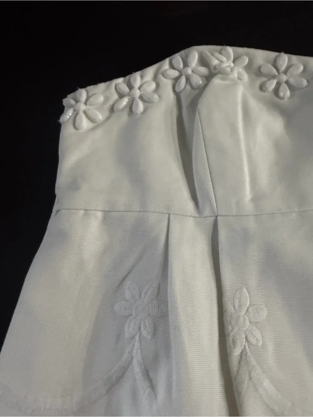 Lilly Pulitzer White Strapless Embroidered dress - Picture 2 of 16